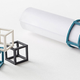 Illustration for article titled Elastic Cubes Take Rubber Bands Into the Third Dimension